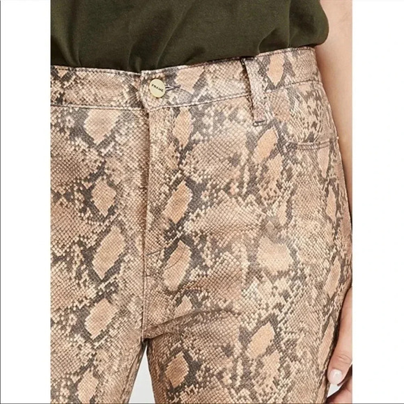 Frame denim le high skinny crop in python - Picture 3 of 13